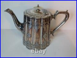 Vintage 3 piece Silver Plated EPNS Tea Set Made In England