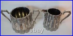 Vintage 3 piece Silver Plated EPNS Tea Set Made In England