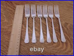 Vintage 44 Piece ART DECO EPNS CUTLERY CANTEEN Isaac Ellis Sheffield 1930s