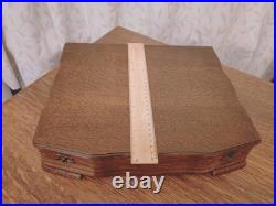Vintage 44 Piece ART DECO EPNS CUTLERY CANTEEN Isaac Ellis Sheffield 1930s