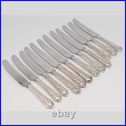 Vintage 56 Piece Silver Plated Cutlery Canteen Box Sheffield England Flatware