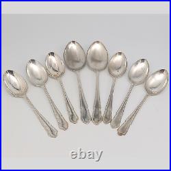Vintage 56 Piece Silver Plated Cutlery Canteen Box Sheffield England Flatware