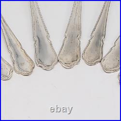 Vintage 56 Piece Silver Plated Cutlery Canteen Box Sheffield England Flatware