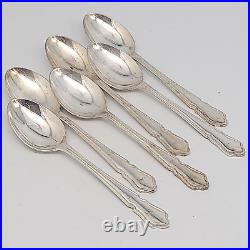 Vintage 56 Piece Silver Plated Cutlery Canteen Box Sheffield England Flatware