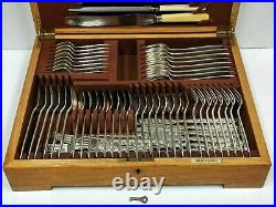 Vintage/Antique Elkington Silver Plated 80 Piece 8 Place Canteen of Cutlery