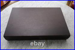 Vintage Arthur Price Kings pattern 56-piece silver-plated cutlery canteen for 8