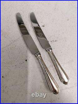 Vintage Arthur Price Sheffield A1 Silver Plate 50 Piece Bead Cutlery
