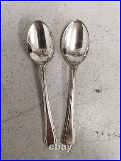 Vintage Arthur Price Sheffield A1 Silver Plate 50 Piece Bead Cutlery