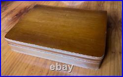 Vintage Arthur Price Sheffield Silver 62 Piece Cutlery Canteen Kings Design