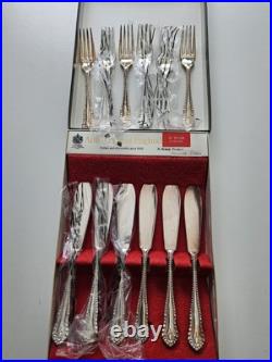 Vintage Arthur Price Silver Plated Cuterly Set 12 Pieces