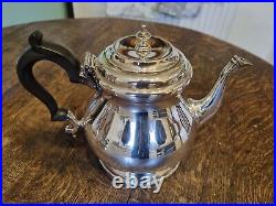 Vintage Asprey Silver Plated 4 Piece Tea/Coffee Set in The Georgian Style