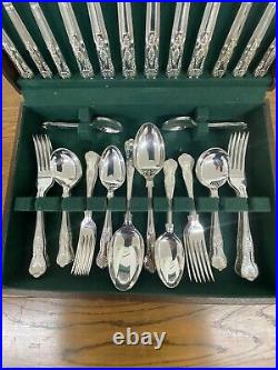 Vintage Canteen of Cutlery 44 pieces Sheffield EPNS A1 Belvin Lovely Quality