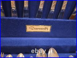 Vintage Community Silver Plate 80 Piece Set