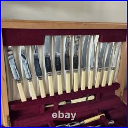 Vintage Duchess Silver Plated Canteen of Cutlery, 67 Pieces for 6'Ashleigh