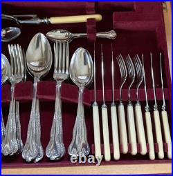 Vintage Duchess Silver Plated Canteen of Cutlery, 67 Pieces for 6'Ashleigh