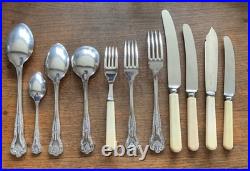 Vintage Duchess Silver Plated Canteen of Cutlery, 67 Pieces for 6'Ashleigh