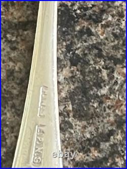 Vintage EPNS & Faux Bone Canteen of Cutlery 63 Pieces for 6 by KWS