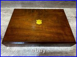 Vintage EPSSS Silver Plated Knives & Forks Fish Cutlery Set with Box (24-Piece)