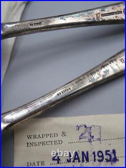 Vintage Elkington Silver Plate Rochester Pattern Spoons & Forks 42 Pieces NOS