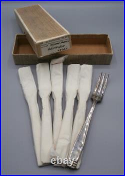 Vintage Elkington Silver Plate Rochester Pattern Spoons & Forks 42 Pieces NOS