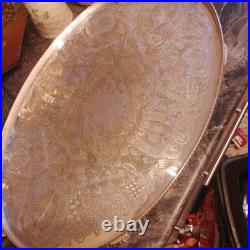 Vintage English E. P. N. S Silver 5 Piece Tea & Coffee Set. Stunning