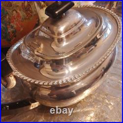 Vintage English E. P. N. S Silver 5 Piece Tea & Coffee Set. Stunning