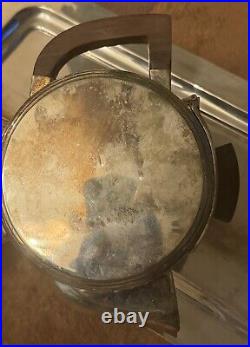Vintage Escapade Paris MCM French Art Deco 3 Piece Silver Plate Set with Tray