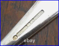 Vintage Freestanding Joseph Rodgers 112 Piece Cutlery Canteen Faux Bone Handle