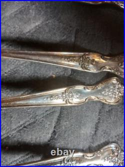 Vintage GODINGER OLDE BOUQUET SILVER PLATE SERVING SET 37 Pieces