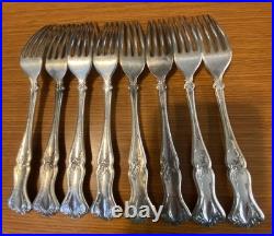 Vintage Grape 1904 Silver Plate 1847 Rogers Bros 60 Pieces Craft Lot