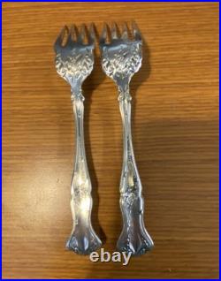 Vintage Grape 1904 Silver Plate 1847 Rogers Bros 60 Pieces Craft Lot