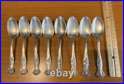 Vintage Grape 1904 Silver Plate 1847 Rogers Bros 60 Pieces Craft Lot