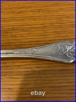 Vintage Grape 1904 Silver Plate 1847 Rogers Bros 60 Pieces Craft Lot