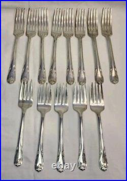 Vintage Harmony House Wallace XXXX Silver Plate Set Lot 69 Pieces Rogers