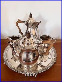 Vintage Manor Plate T. W & Co Sheffield EPNS 5 Piece service
