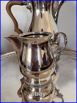 Vintage Manor Plate T. W & Co Sheffield EPNS 5 Piece service