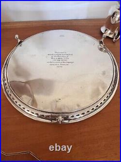 Vintage Manor Plate T. W & Co Sheffield EPNS 5 Piece service