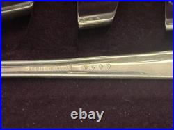 Vintage Nobility Plate Caprice Pattern Silverplate Silverware Flatware Set 69pc