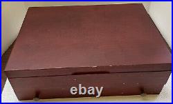 Vintage Nobility plate silverware Set of 110 Pieces Service For 12 With Case