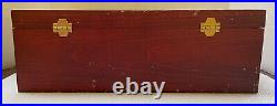 Vintage Nobility plate silverware Set of 110 Pieces Service For 12 With Case