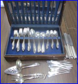 Vintage Oneida Community Silver Plate Silverware Set Of 158 Pieces