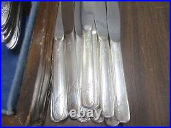 Vintage Oneida Community Silver Plate Silverware Set Of 158 Pieces