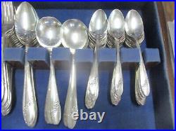 Vintage Oneida Community Silver Plate Silverware Set Of 158 Pieces