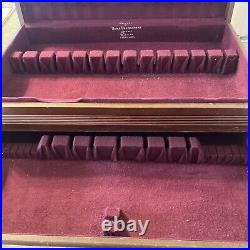 Vintage Prestige Plate Silverware Lot With Storage Chest Mixed Lot of 76 Pieces