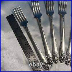 Vintage Prestige Plate Silverware Lot With Storage Chest Mixed Lot of 76 Pieces