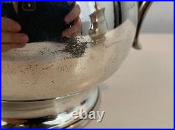 Vintage Reed 4 Barton Silver Plate Four Piece Tea set 4060