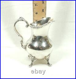 Vintage Reed & Barton Tara Hall 4 Piece Tea Service Silver Plate withGorham Tray