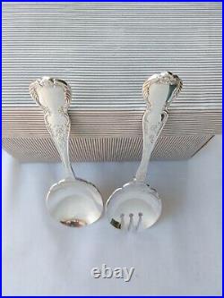 Vintage Rodd Camille Salad Servers Quality Silver Plate