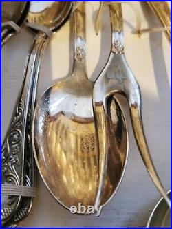 Vintage Rostfrei Solingen 800 Silver Plate Scroll Canteen Of Cutlery