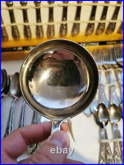 Vintage Rostfrei Solingen 800 Silver Plate Scroll Canteen Of Cutlery